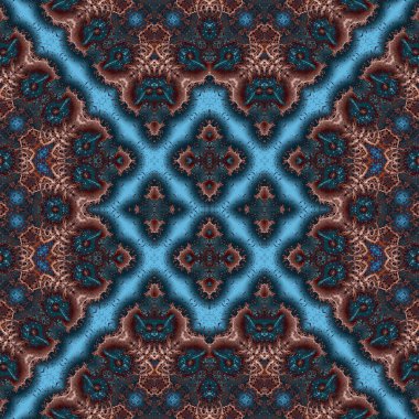 Kusursuz desen. Kusursuz doku ve arka plan. Soyut kaleydoskop