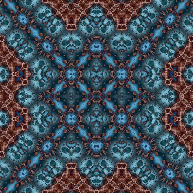 Kusursuz desen. Kusursuz doku ve arka plan. Soyut kaleydoskop