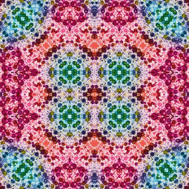 Kusursuz desen. Kusursuz doku ve arka plan. Soyut kaleydoskop