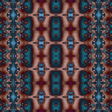 Kusursuz desen. Kusursuz doku ve arka plan. Soyut kaleydoskop