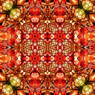 Kusursuz desen. Kusursuz doku ve arka plan. Soyut kaleydoskop