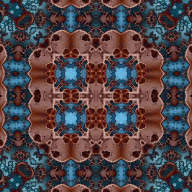 Kusursuz desen. Kusursuz doku ve arka plan. Soyut kaleydoskop