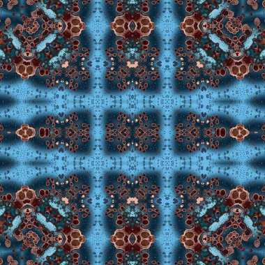 Kusursuz desen. Kusursuz doku ve arka plan. Soyut kaleydoskop