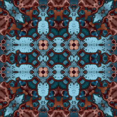 Kusursuz desen. Kusursuz doku ve arka plan. Soyut kaleydoskop