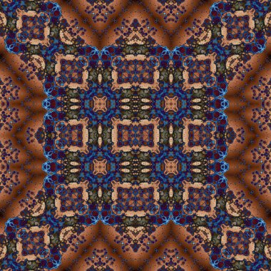 Kusursuz desen. Kusursuz doku ve arka plan. Soyut kaleydoskop