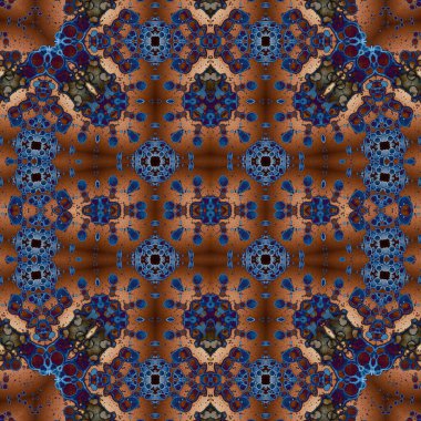 Kusursuz desen. Kusursuz doku ve arka plan. Soyut kaleydoskop