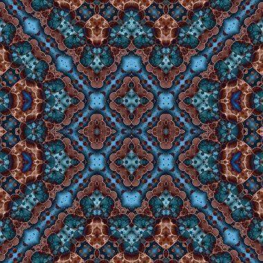 Kusursuz desen. Kusursuz doku ve arka plan. Soyut kaleydoskop