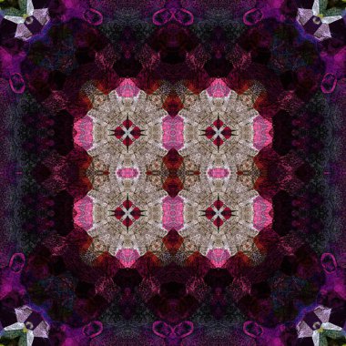 Kusursuz desen. Kusursuz doku ve arka plan. Soyut kaleydoskop