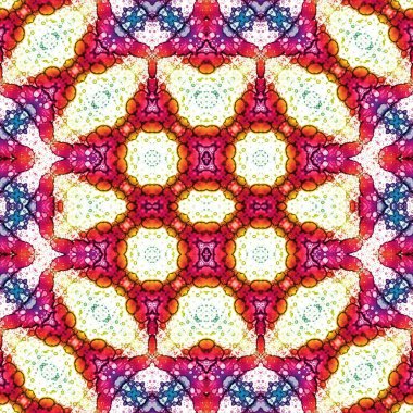 Kusursuz desen. Kusursuz doku ve arka plan. Soyut kaleydoskop