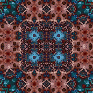 Kusursuz retro desen. Etnik doku ve arka plan. Retro sanat deseni.