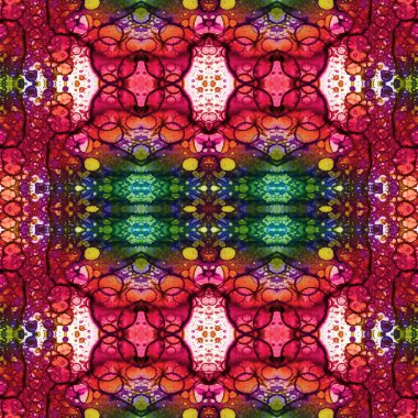 Kusursuz desen. Kusursuz doku ve arka plan. Soyut kaleydoskop