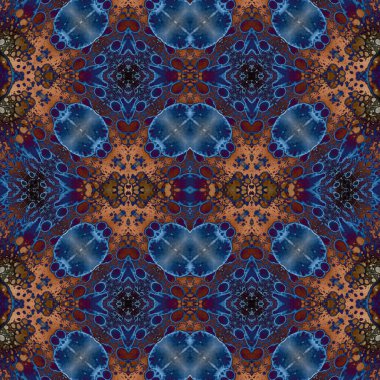 Kusursuz desen. Kusursuz doku ve arka plan. Soyut kaleydoskop