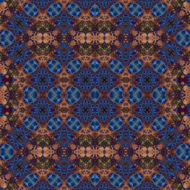 Kusursuz desen. Kusursuz doku ve arka plan. Soyut kaleydoskop