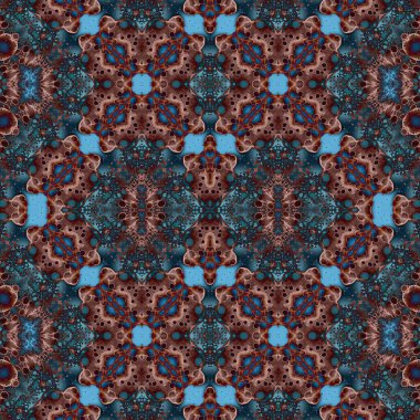 Kusursuz desen. Kusursuz doku ve arka plan. Soyut kaleydoskop