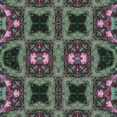 Kusursuz desen. Kusursuz doku ve arka plan. Soyut kaleydoskop