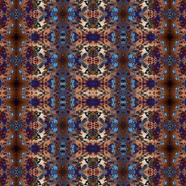 Kusursuz desen. Kusursuz doku ve arka plan. Soyut kaleydoskop