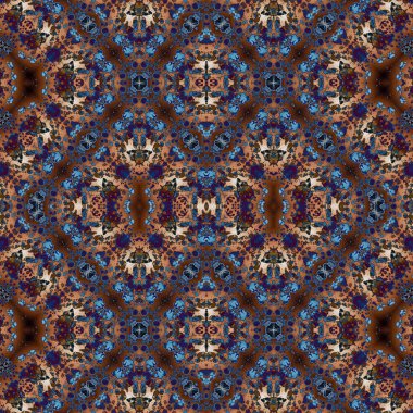 Kusursuz desen. Kusursuz doku ve arka plan. Soyut kaleydoskop