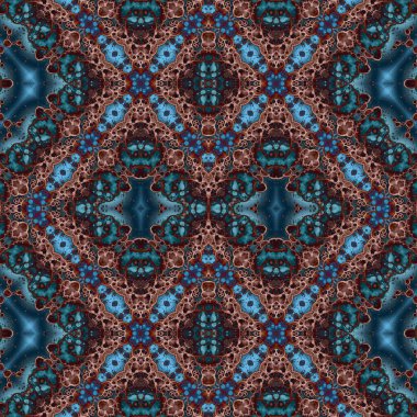 Kusursuz desen. Kusursuz doku ve arka plan. Soyut kaleydoskop