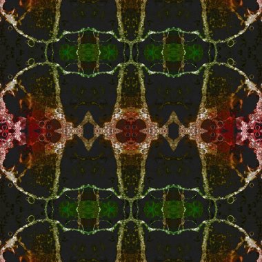 Kusursuz desen. Kusursuz doku ve arka plan. Soyut kaleydoskop