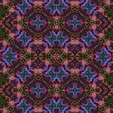 Kusursuz desen. Kusursuz doku ve arka plan. Soyut kaleydoskop