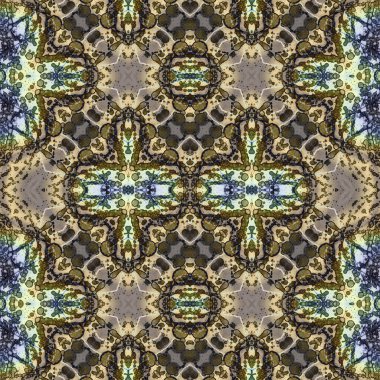 Kusursuz desen. Kusursuz doku ve arka plan. Soyut kaleydoskop