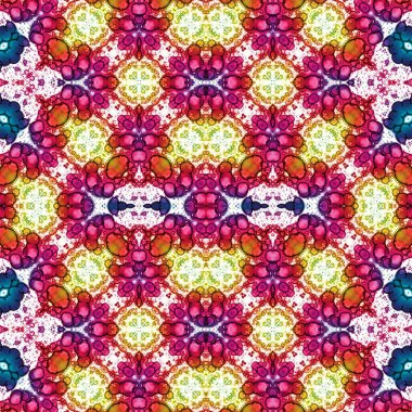 Kusursuz desen. Kusursuz doku ve arka plan. Soyut kaleydoskop