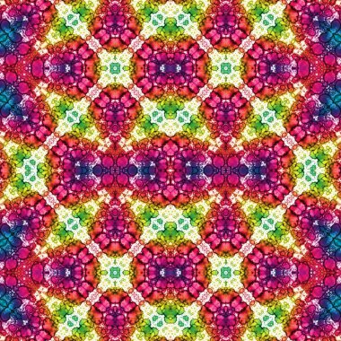 Kusursuz desen. Kusursuz doku ve arka plan. Soyut kaleydoskop