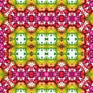 Kusursuz desen. Kusursuz doku ve arka plan. Soyut kaleydoskop