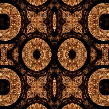 Kusursuz desen. Kusursuz doku ve arka plan. Soyut kaleydoskop