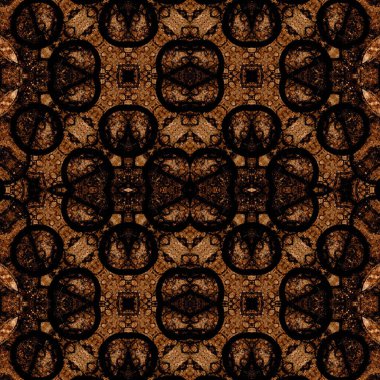 Kusursuz desen. Kusursuz doku ve arka plan. Soyut kaleydoskop