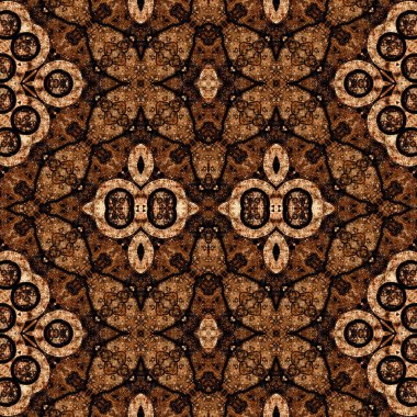 Kusursuz desen. Kusursuz doku ve arka plan. Soyut kaleydoskop