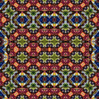 Kusursuz desen. Kusursuz doku ve arka plan. Soyut kaleydoskop