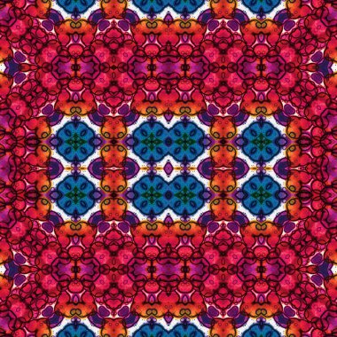 Kusursuz desen. Kusursuz doku ve arka plan. Soyut kaleydoskop