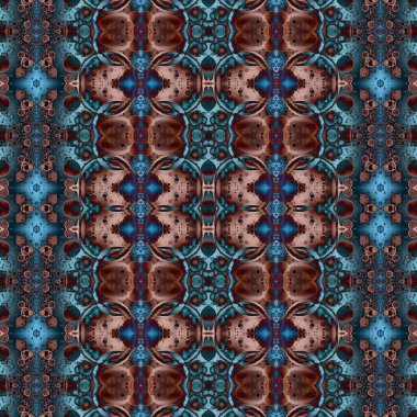 Kusursuz desen. Kusursuz doku ve arka plan. Soyut kaleydoskop