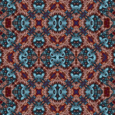 Kusursuz desen. Kusursuz doku ve arka plan. Soyut kaleydoskop