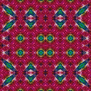 Kusursuz desen. Kusursuz doku ve arka plan. Soyut kaleydoskop