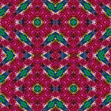 Kusursuz desen. Kusursuz doku ve arka plan. Soyut kaleydoskop