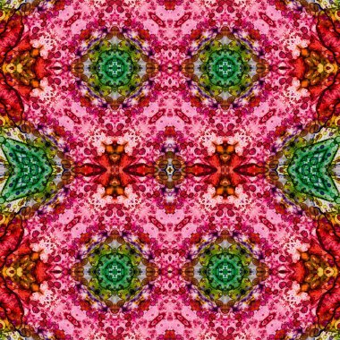 Kusursuz desen. Kusursuz doku ve arka plan. Soyut kaleydoskop