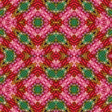 Kusursuz desen. Kusursuz doku ve arka plan. Soyut kaleydoskop