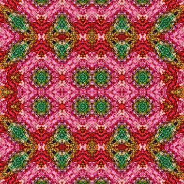 Kusursuz desen. Kusursuz doku ve arka plan. Soyut kaleydoskop