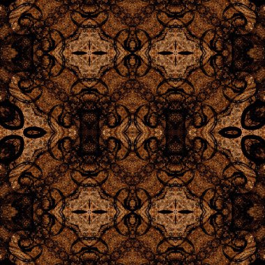 Kusursuz desen. Kusursuz doku ve arka plan. Soyut kaleydoskop