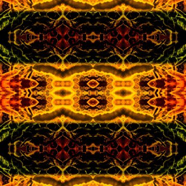 Kusursuz desen. Kusursuz doku ve arka plan. Soyut kaleydoskop