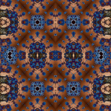 Kusursuz desen. Kusursuz doku ve arka plan. Soyut kaleydoskop