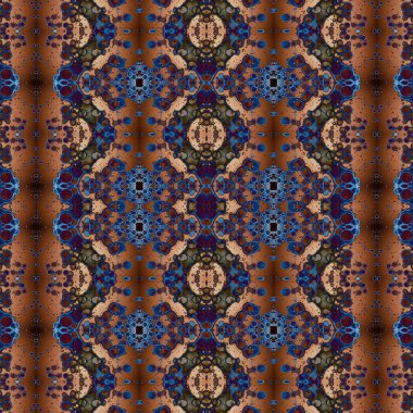 Kusursuz desen. Kusursuz doku ve arka plan. Soyut kaleydoskop