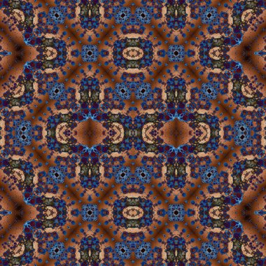 Kusursuz desen. Kusursuz doku ve arka plan. Soyut kaleydoskop