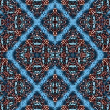 Kusursuz desen. Kusursuz doku ve arka plan. Soyut kaleydoskop