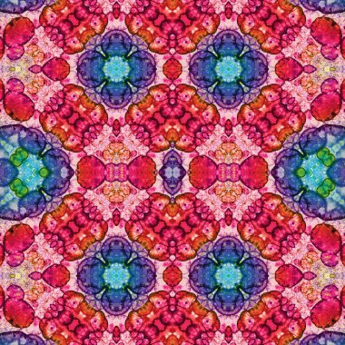 Kusursuz desen. Kusursuz doku ve arka plan. Soyut kaleydoskop