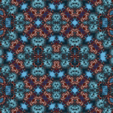 Kusursuz desen. Kusursuz doku ve arka plan. Soyut kaleydoskop