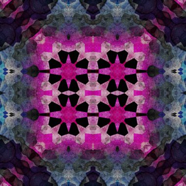 Kusursuz desen. Kusursuz doku ve arka plan. Soyut kaleydoskop