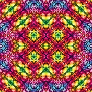 Kusursuz desen. Kusursuz doku ve arka plan. Soyut kaleydoskop